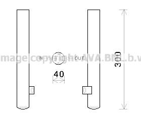 AVA QUALITY COOLING hyd358 -  Осушитель, кондиционер